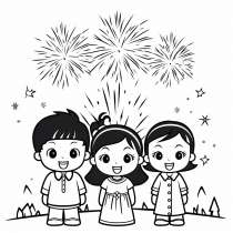 Chinese New Year coloring pages for free