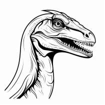 Velociraptor för barn