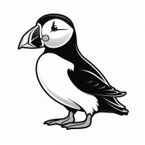 Χρησιμοποιήστε τον πιγκουίνο ως πρότυπο για ζωγραφική