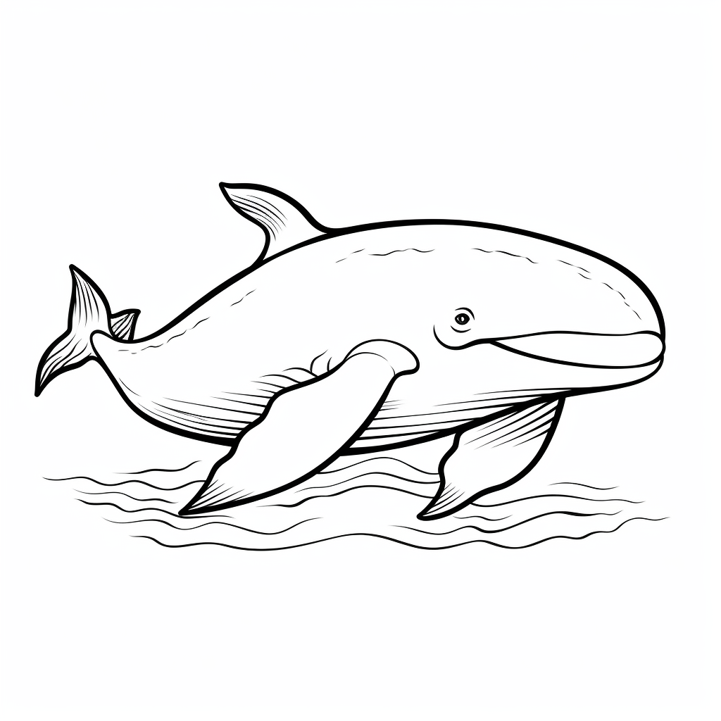 Whale as a coloring template download free coloring pages and templates ...