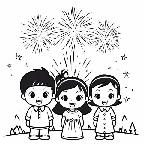 Chinesisches Neujahr bedava boyama sayfası – yazdırılabilir boyama sayfası