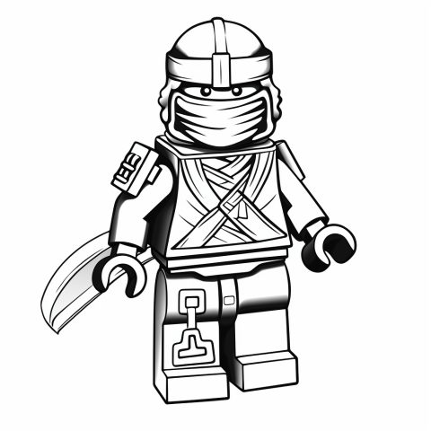 Jay Ninjago Ausmalbilder kostenlos zum ausdrucken – Ausmalbild zum Ausdrucken